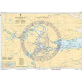 CHS Nautical Chart 6038: West Bay to/à West Arm